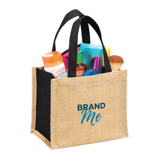 Logo Mini Jute Gift Totes